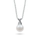 Sterling Silver Pendant with Natural Pearls
