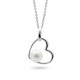 Sterling Silver Pendant with Natural Pearls
