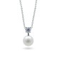 Sterling Silver Pendant with Natural Pearls