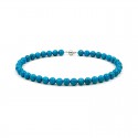 Natural turquoise necklace 9.0 - 10.0 mm