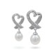 925 Sterling Silver Earrings with Natural Pearls