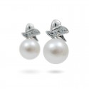 925 Sterling Silver Earrings with Natural Pearls