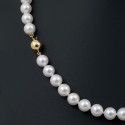 Akoya Natural Sea Pearl Necklace 9.0 - 9.5 mm