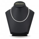 Necklace made of white sea pearls Akoya 5.0 - 5.5 mm