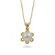 Pendant in 585 gold with freshwater pearls