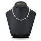 White natural pearl necklace A + 6.0 - 7.0 mm