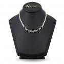 White natural pearl necklace A + 6.0 - 7.0 mm