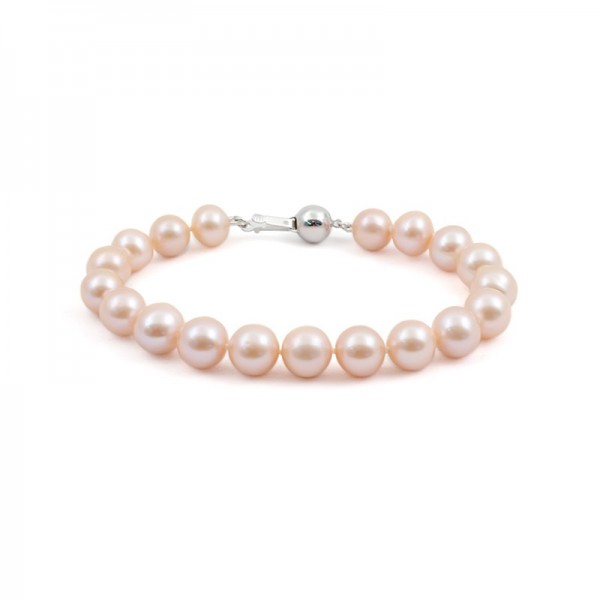 Pink Natural Pearl Bracelet