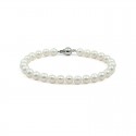 Natural white pearl bracelet