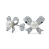 925 Sterling Silver Earrings with Natural Pearls