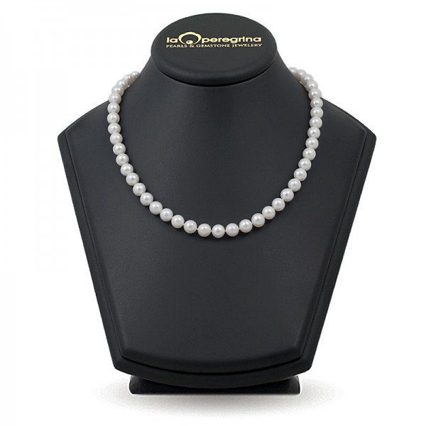 Natural pearl necklace AA + 8.0 - 8.5 mm