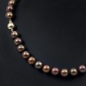 Ожерелье из натурального жемчуга 8,5 - 9,5  мм