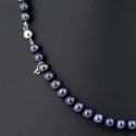 Ожерелье из натурального жемчуга ААА, 7,0 - 7,5  мм